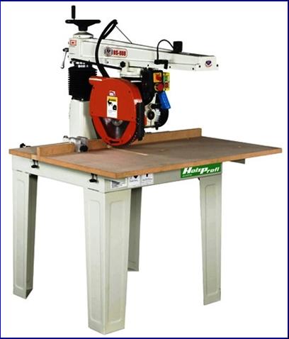Scie radiale RAS135 HOLZPROFI
Rappel automatique du chariot
Vis�e LAZER
Hotte d'aspiration
Chariot � 8 rouleaux
