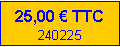Zone de Texte: 25,00 � TTC240225